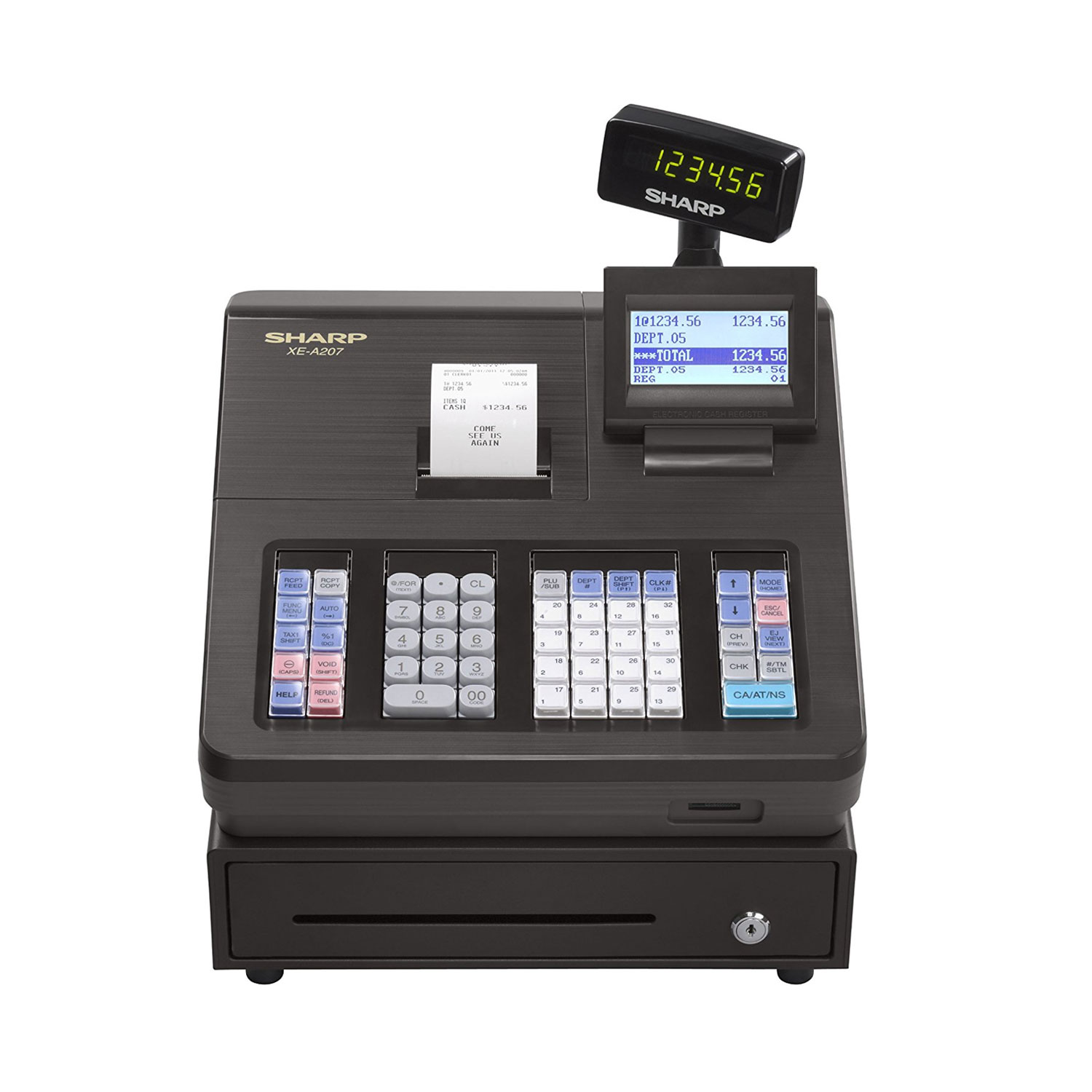 Caja Registradora Sharp XE-A207 – Soluciones de Oficina Diaz